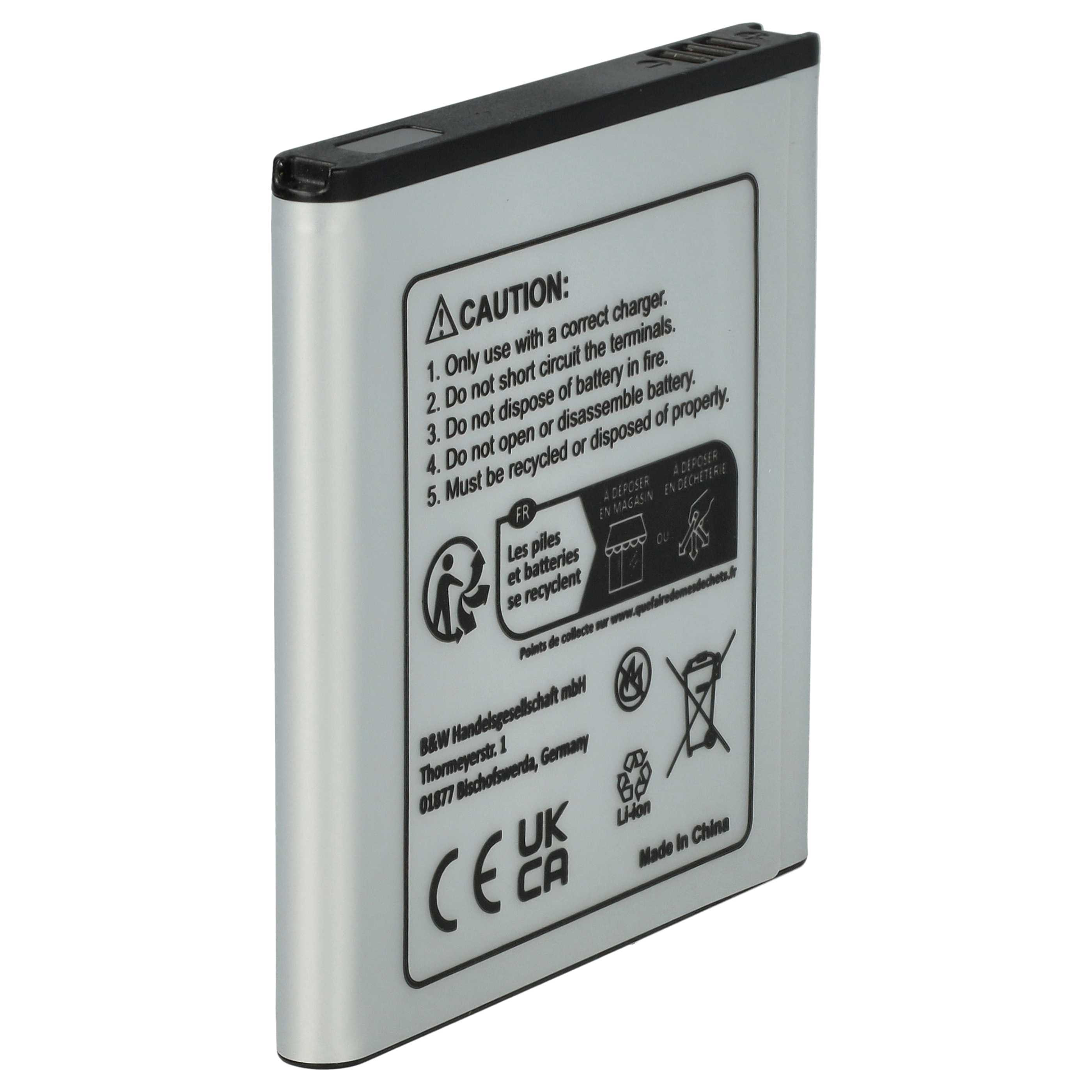 Akumulator do telefonu smartfona zamiennik Samsung EB575152LU, EB575152LA, EB575152 - 1750 mAh 3,7 V Li-Ion