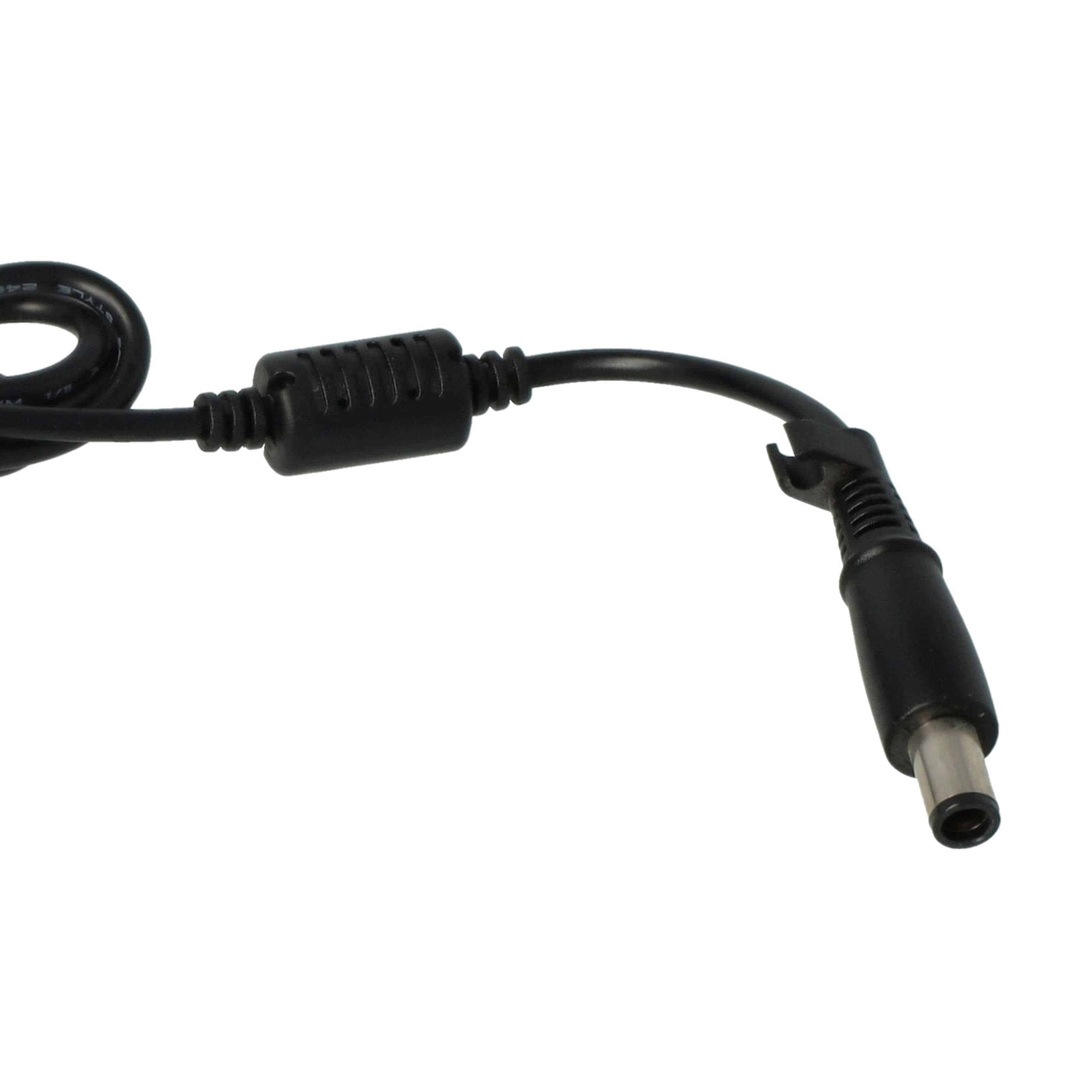 Cable carga coche reemplaza Dell 0RM805, 0F266, 310-2862, 0RM809, 09T215, 02H098 para notebook - 4.62 A