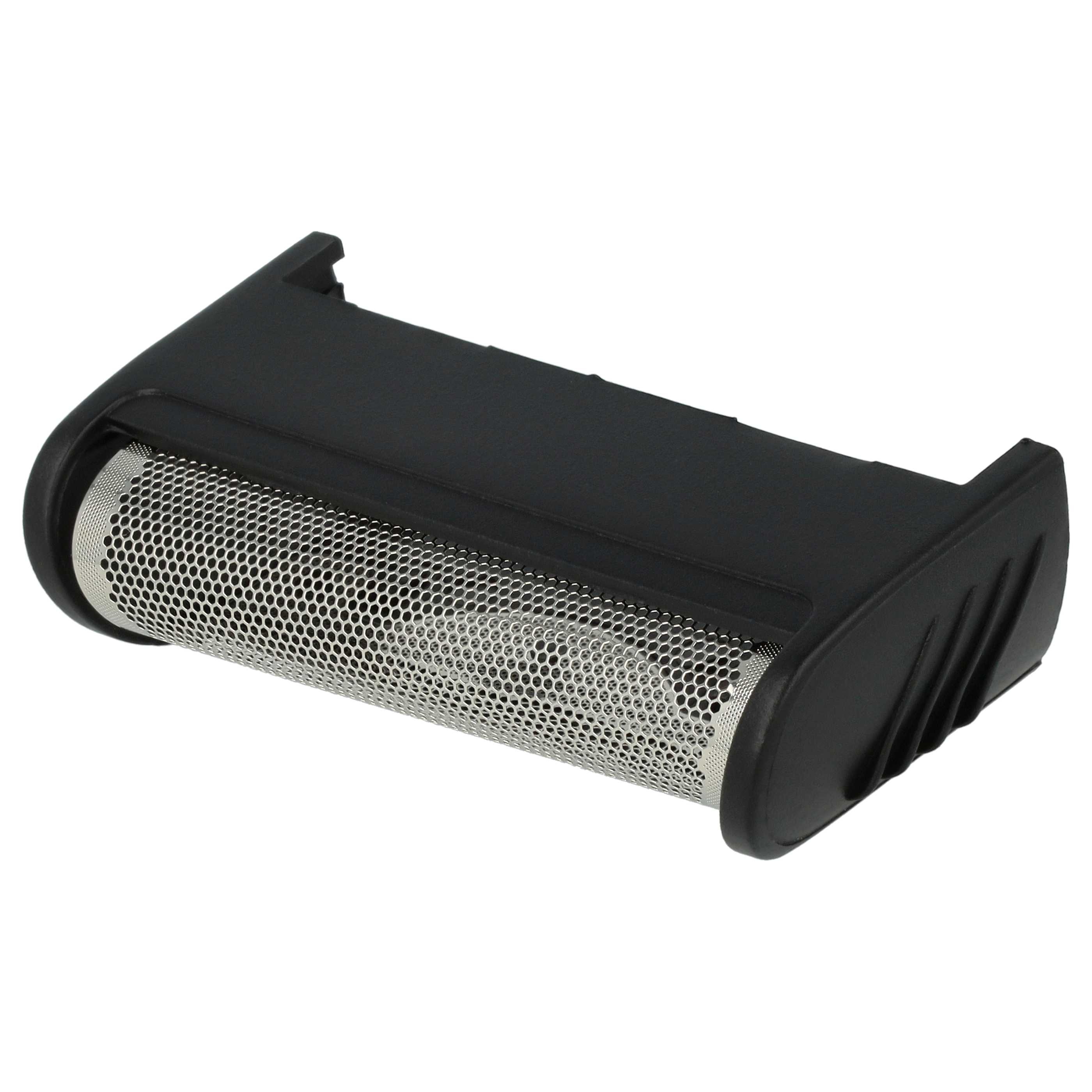 5x Shaver Foil replaces Braun 597, 596 for Razor - incl. Frame, Black/Silver