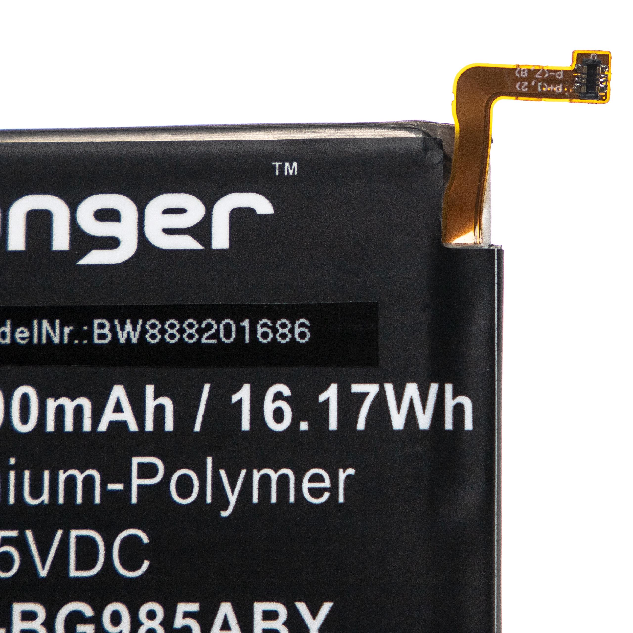 Batterie remplace Samsung EB-BG985ABY pour téléphone portable - 4200mAh, 3,85V, Li-polymère