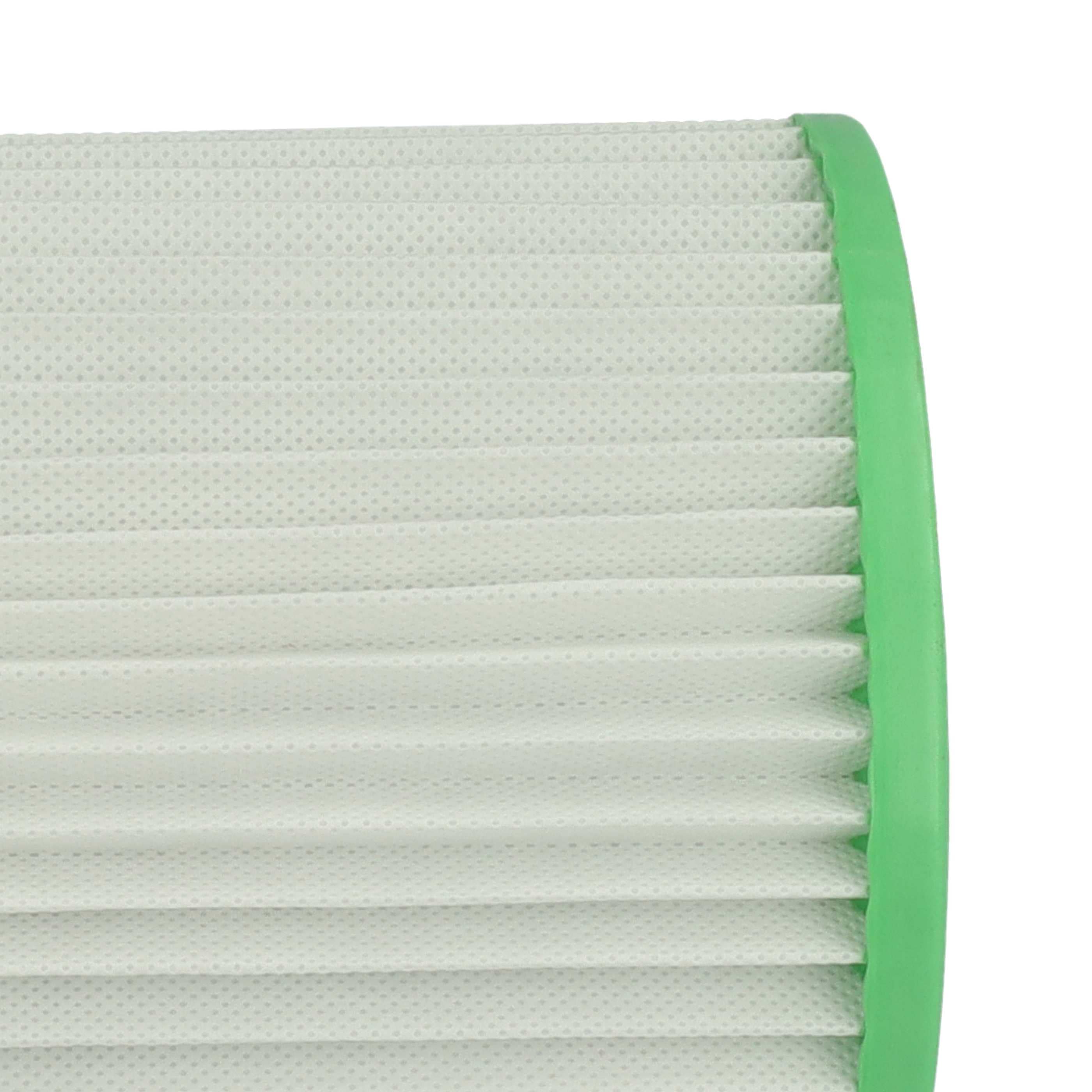 4x Filtercartridge filter replaces Einhell 235163001013 for Parkside Chimney Sweep Vacuum, white / green