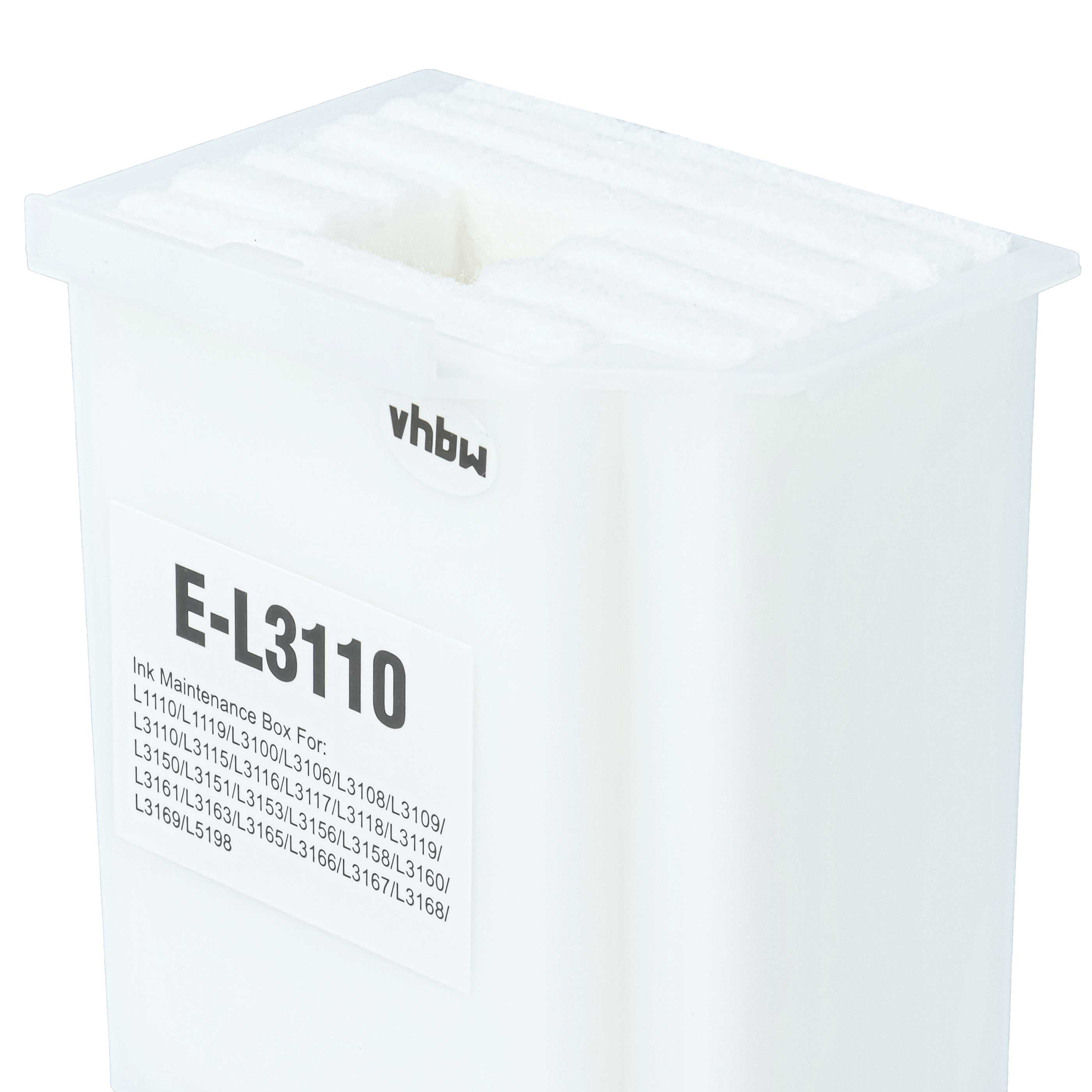 Depósito tinta residual para impresora de inyección de tinta Epson ET-2714 - negro