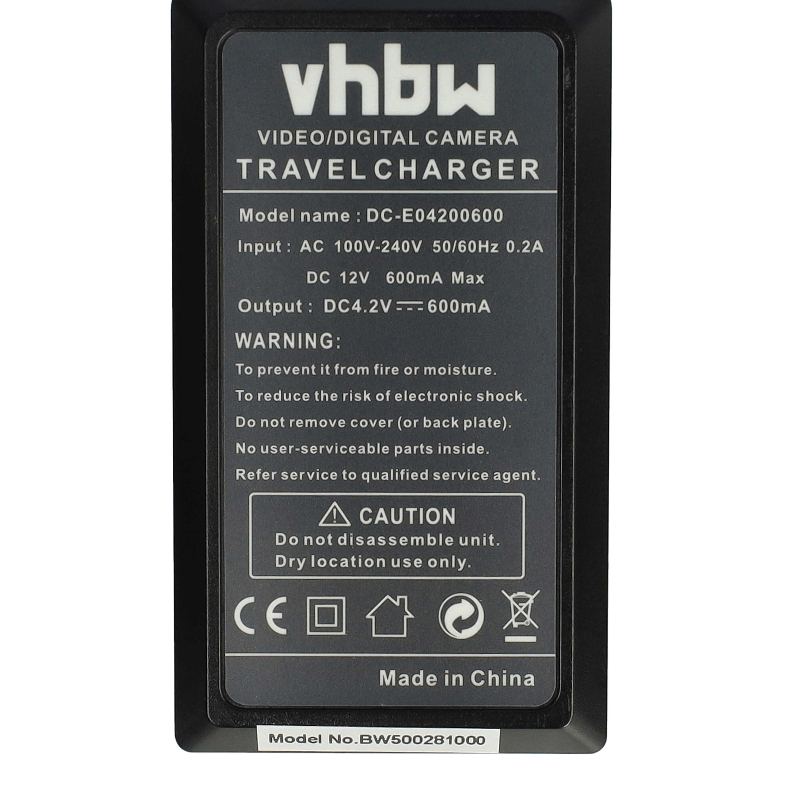 Battery Charger suitable for Leica Digital Camera - 0.6 A, 4.2 V