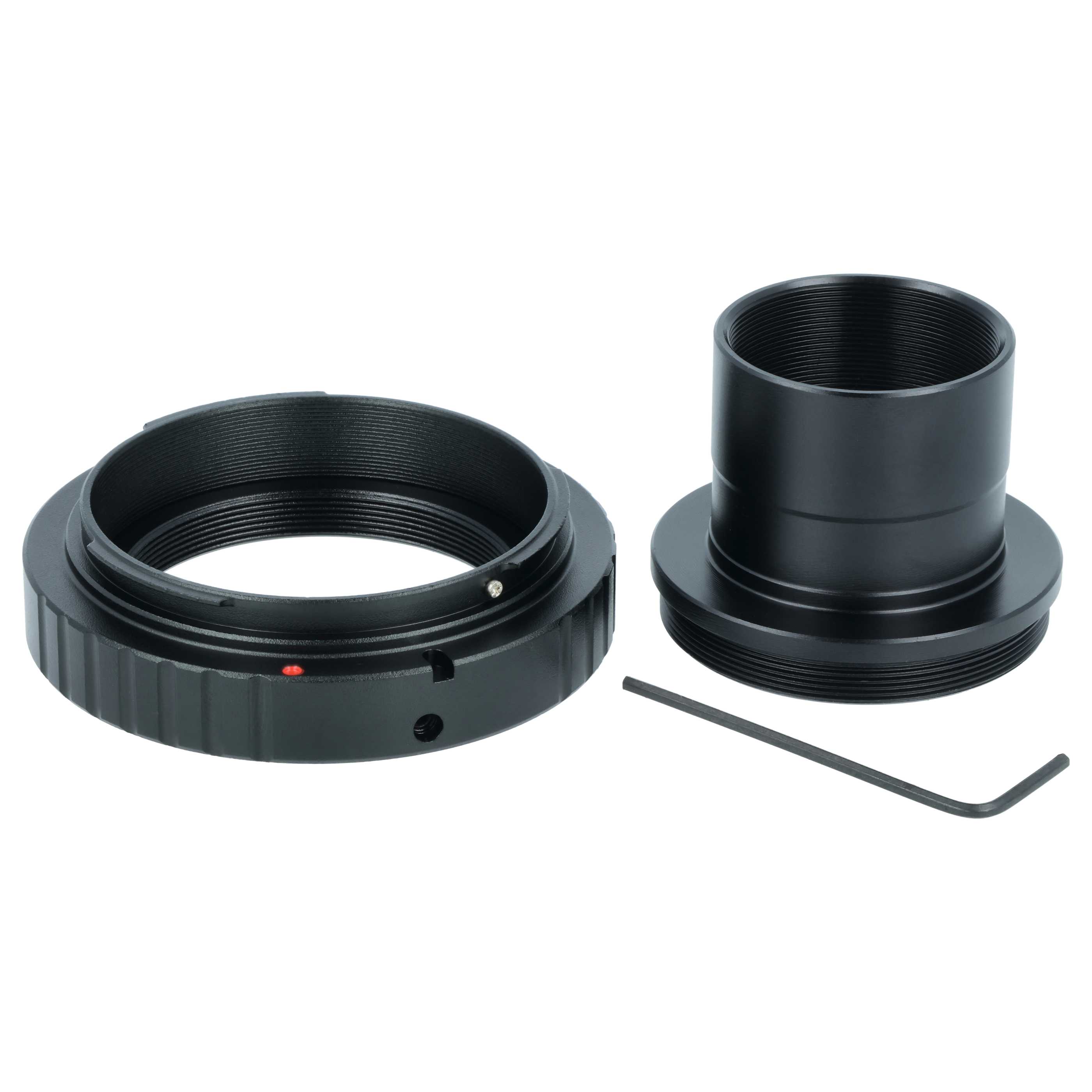 2x Adattatore ad anello T2 per macchine fotografiche, telescopi Canon EOS 500D, 80D, 550D, Kiss X80- 1,25", M4