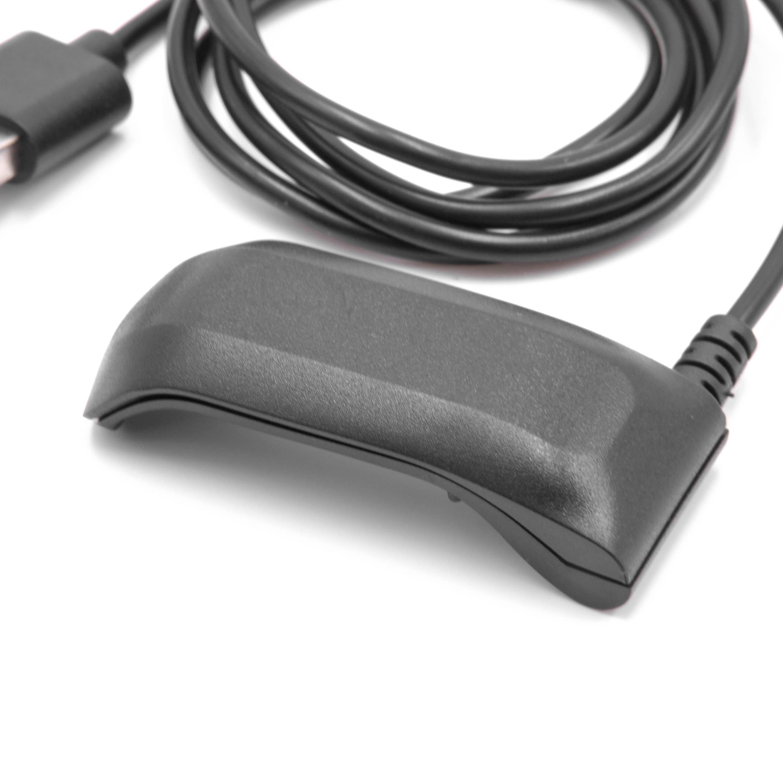 Cable de carga USB para smartwatch Garmin Forerunner 610 - negro 100 cm