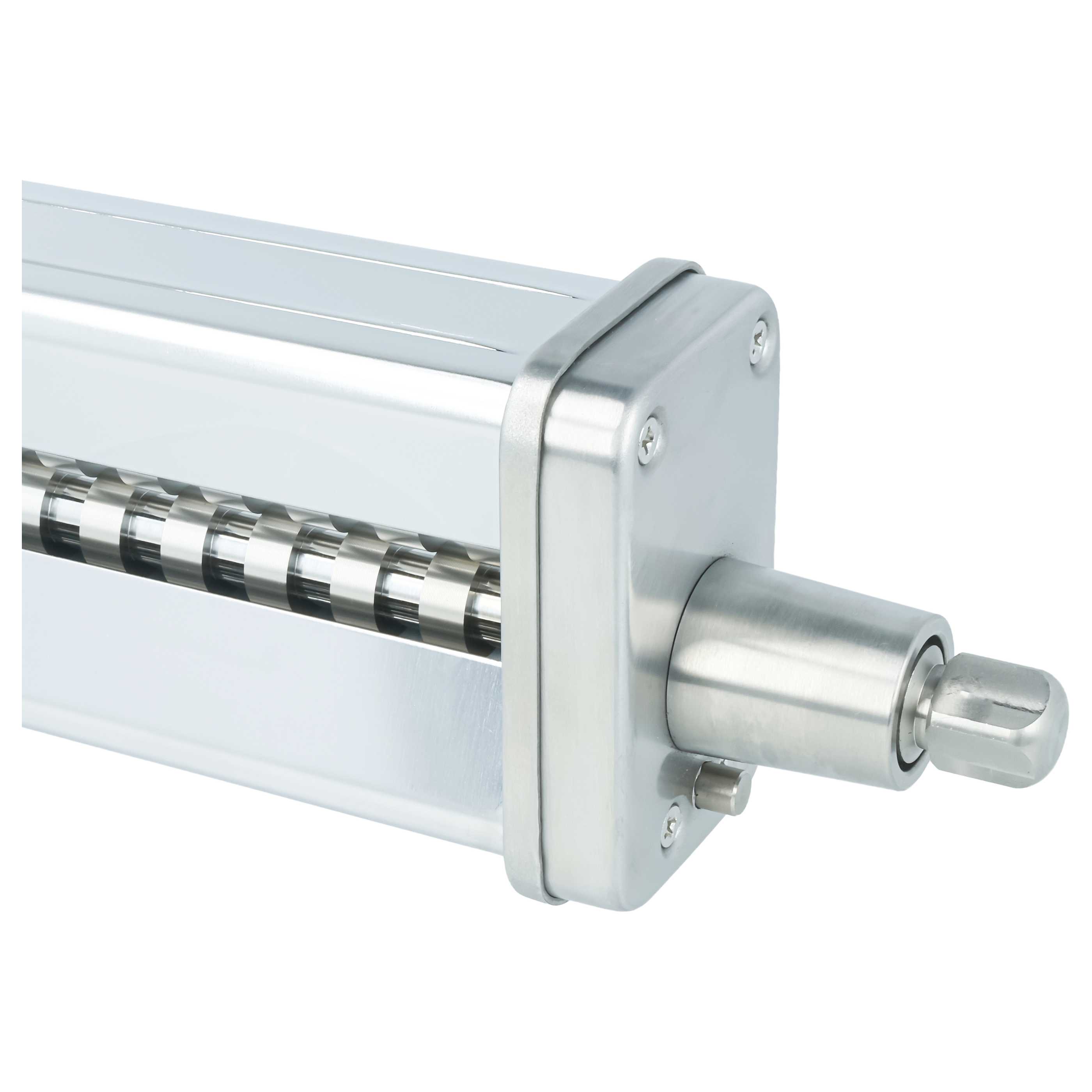 Fettuccine Cutter suitable for KitchenAid Kitchen Machine - Pasta Attachment + Cleaning Brush