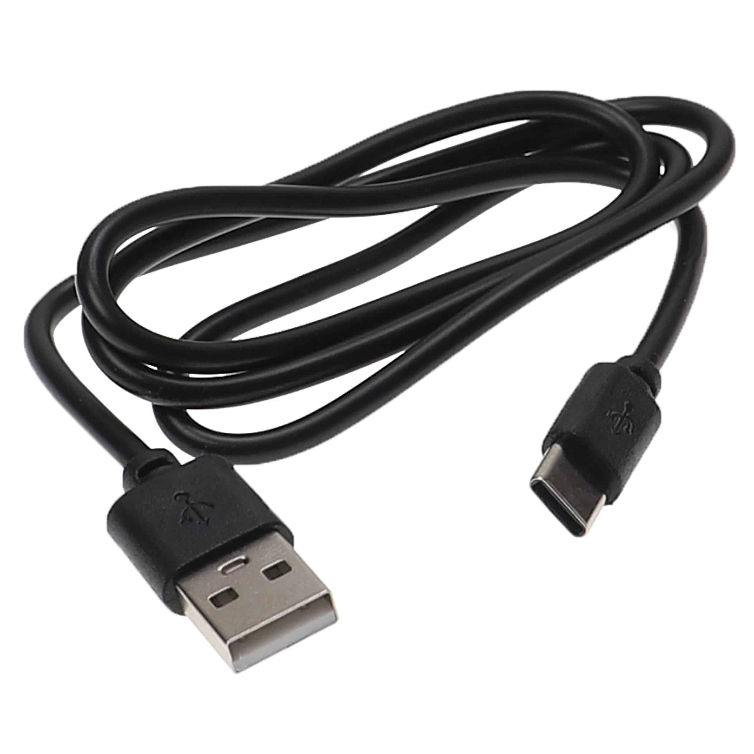 Battery Charger USB-C + Cable USB-C suitable for Leica, Panasonic Lumix Digital Camera etc. - 0.6 A