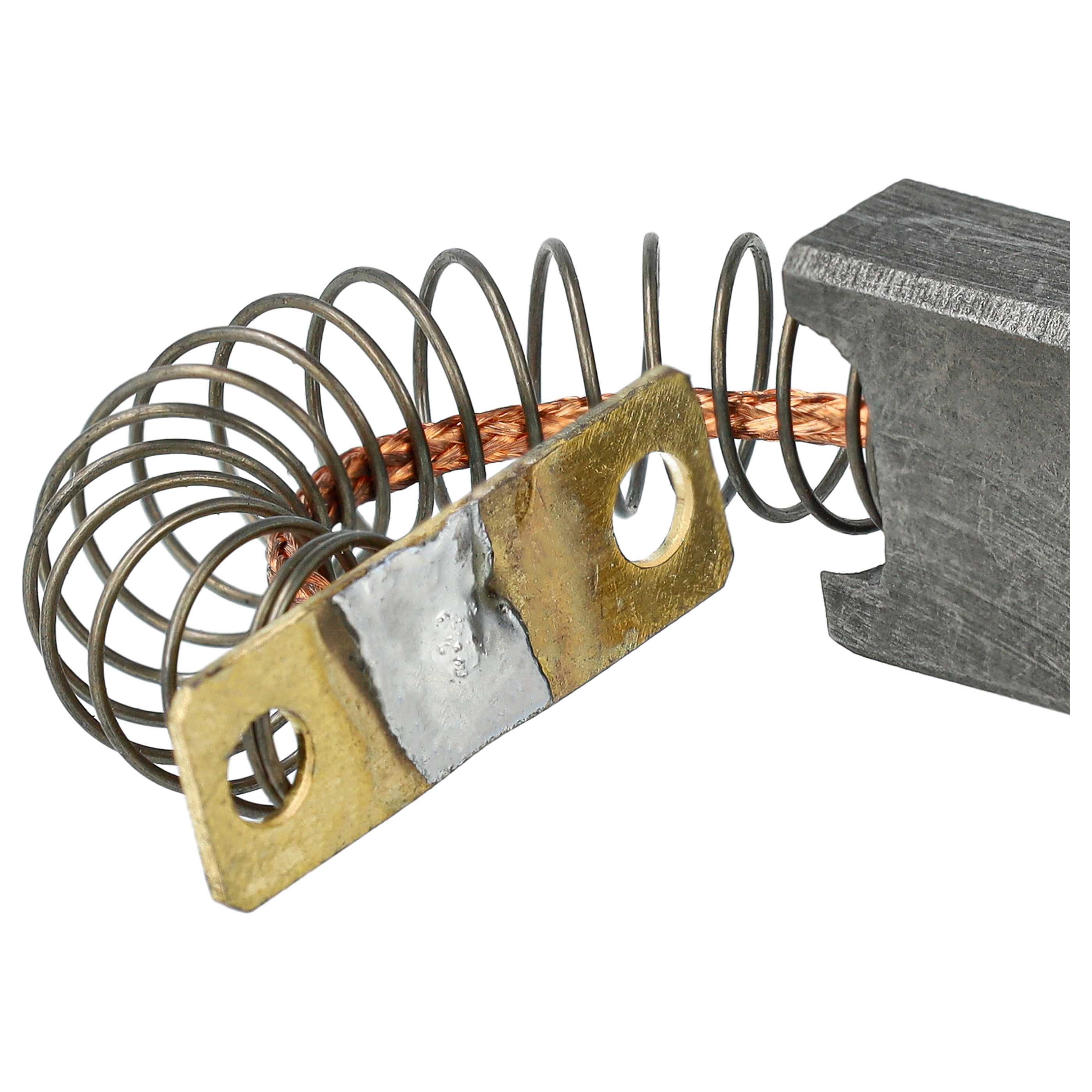 6x Kohlebürste als Ersatz für Kärcher 4002667601930, 6.610-091.0 für Elektrowerkzeug - 9 x 19 x 24mm