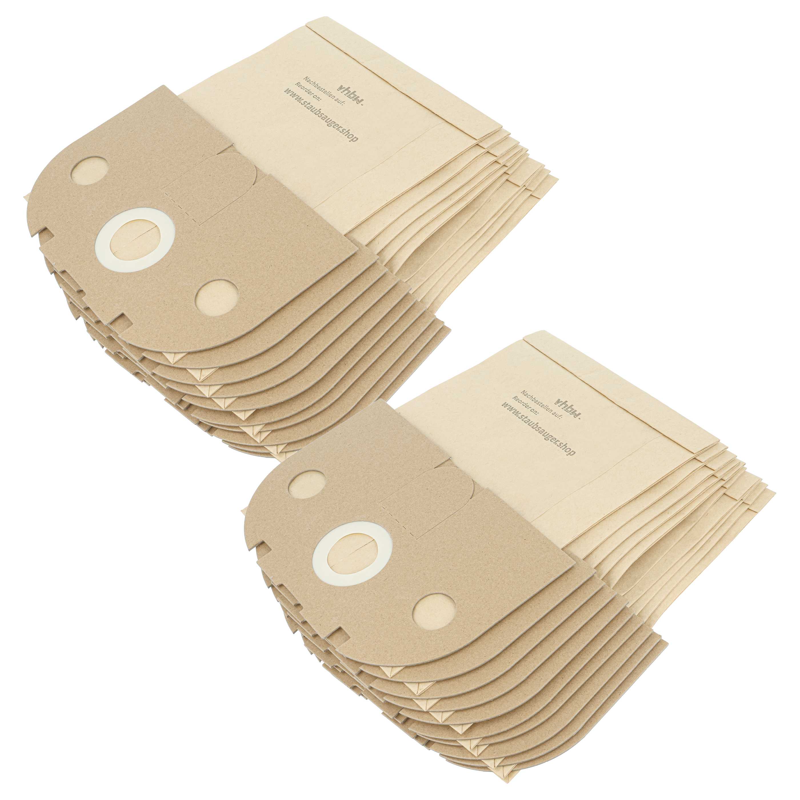 20x bolsa aspiradora reemplaza Europlus VO 1150 para Vorwerk - papel