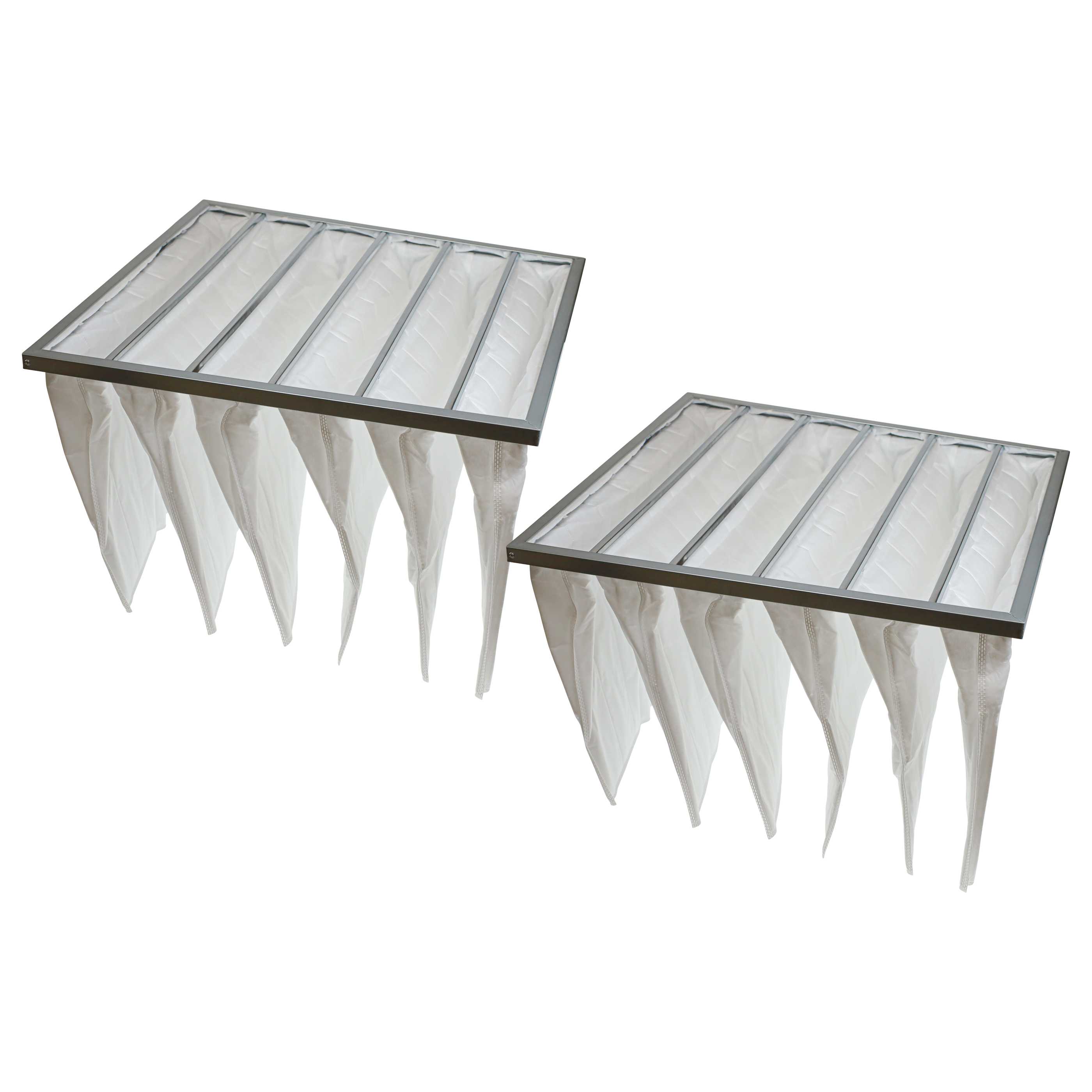 2x Taschenfilter G4 Klimaanlagen, Lüftungsanlagen - 59,5 x 59,2 x 4,7 cm