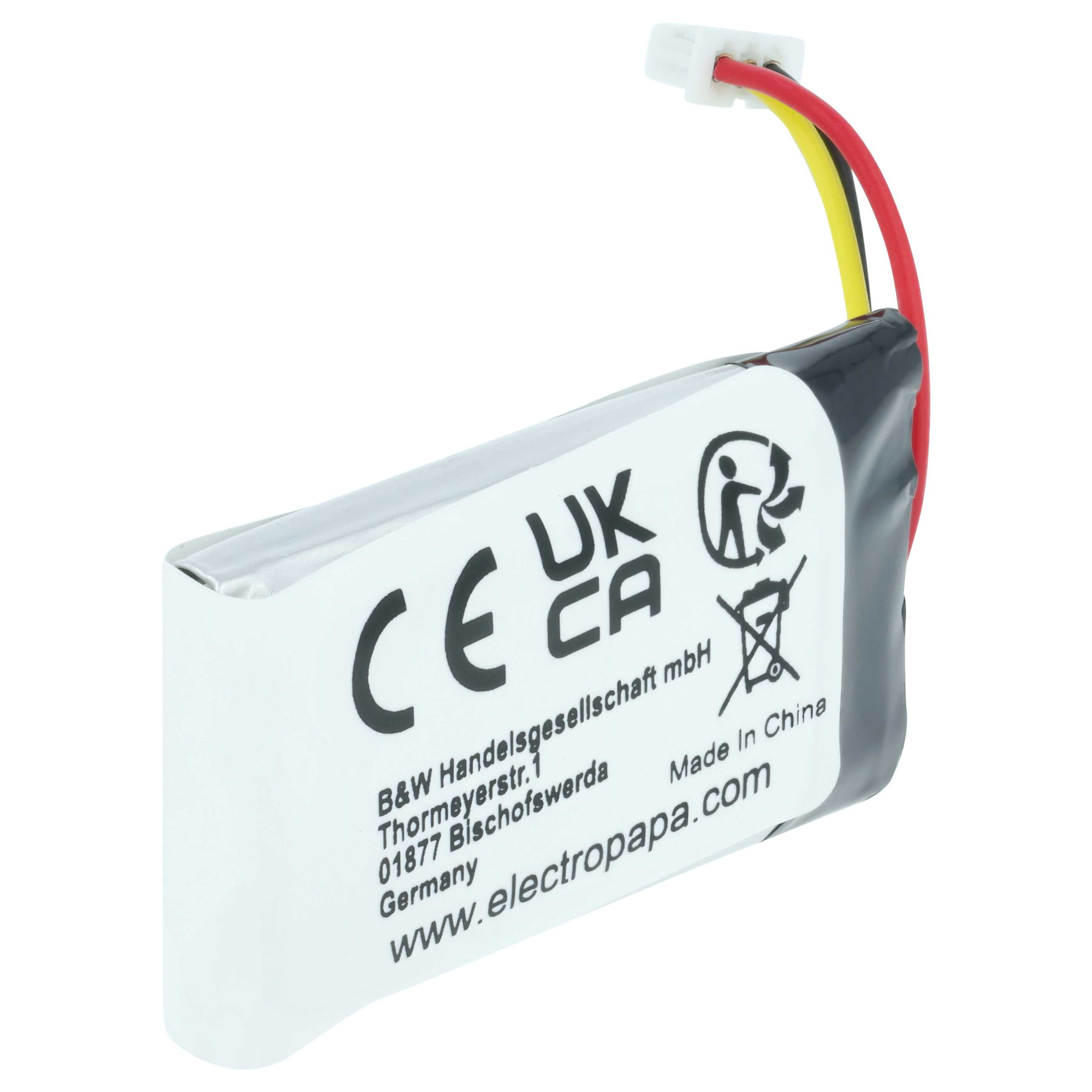Akumulator do słuchawek bezprzewodowych zamiennik Sennheiser AHB732038T - 450 mAh 3,7 V LiPo