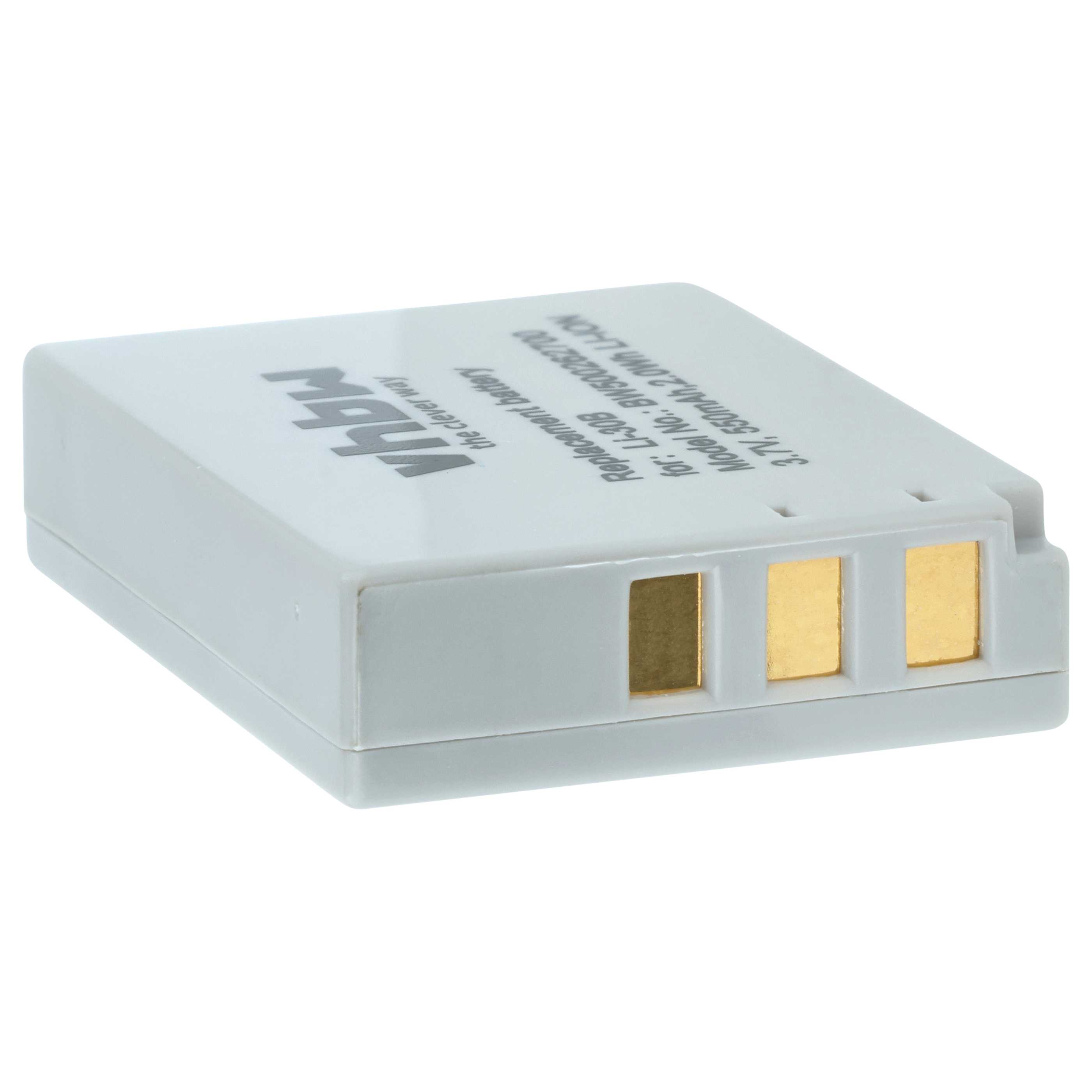 Akumulator do aparatu cyfrowego zamiennik Olympus Li-30B - 550 mAh 3,7 V Li-Ion
