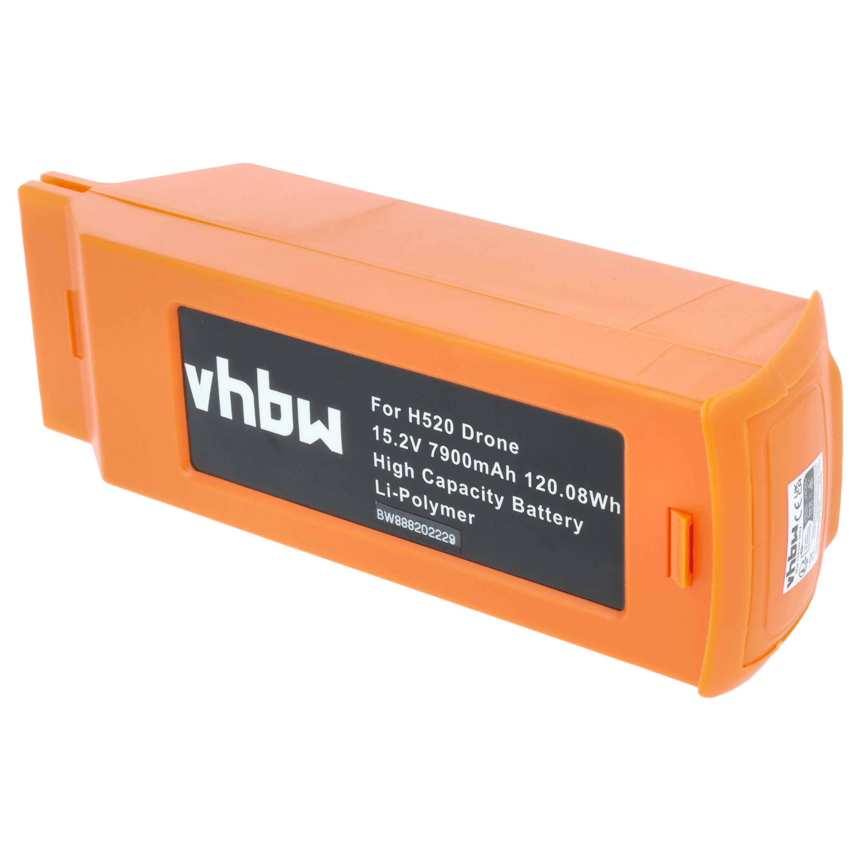 2x Batteries remplace Yuneec Power 4P, YUNH520105, 35085 pour drone Yuneec- 7900mAh 15,2V Li-polymère