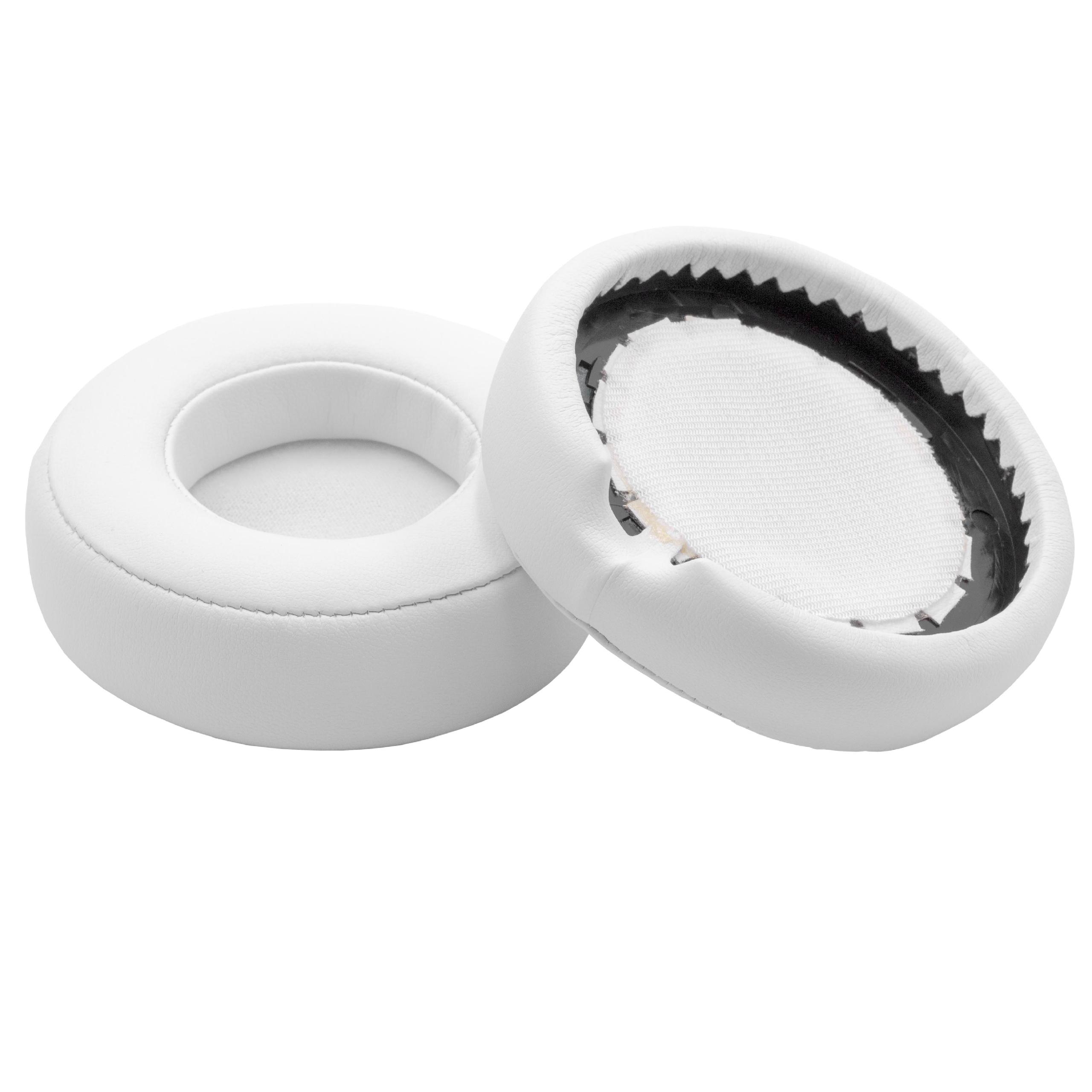 Ear Pads suitable for Beats Monster by Dr. Dre Headphones etc. - polyurethane / foam, 8.5 cm External Diameter