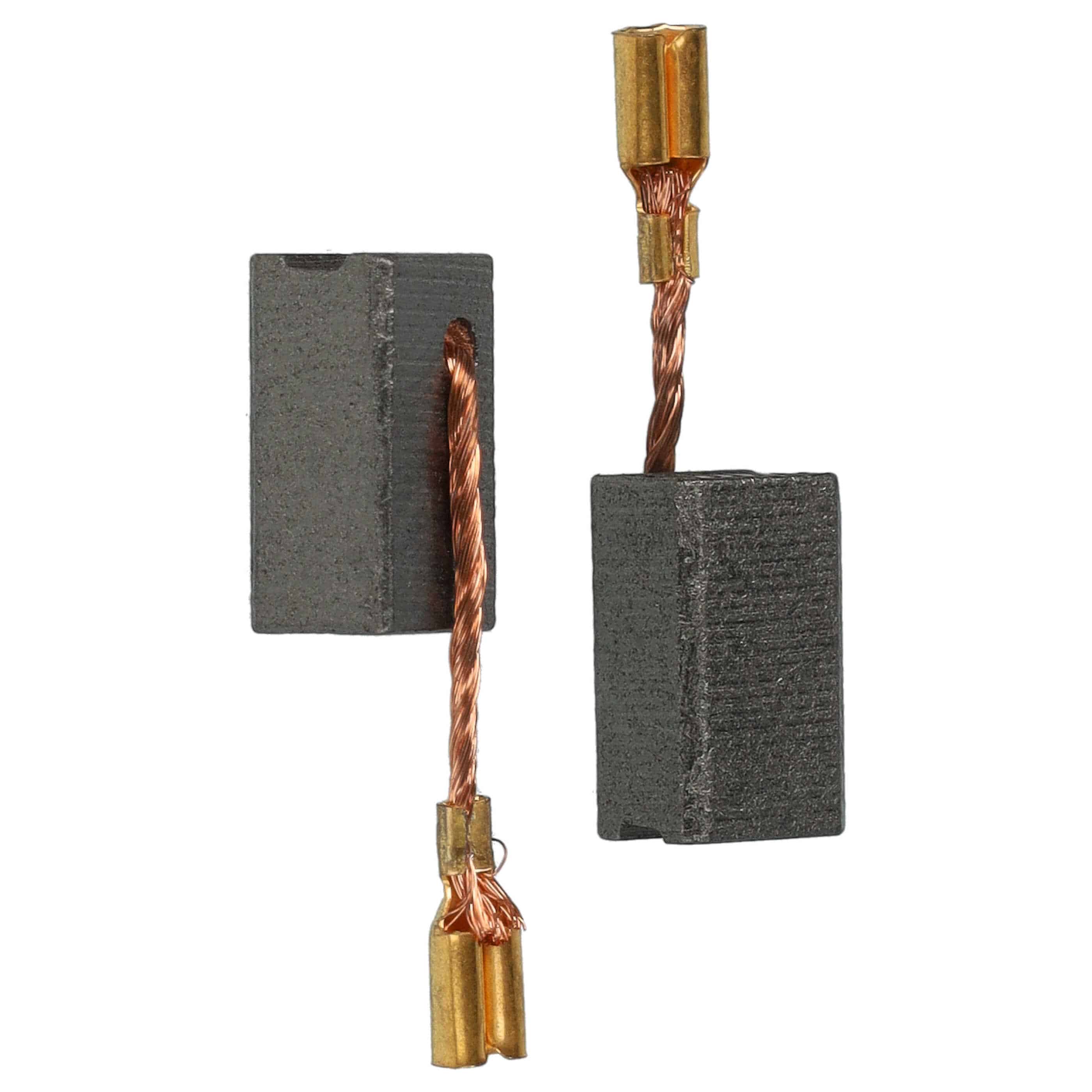 2x Balais de charbon remplace Bosch 1619P02870 pour outil électrique - 13 x 6,5 x 8mm