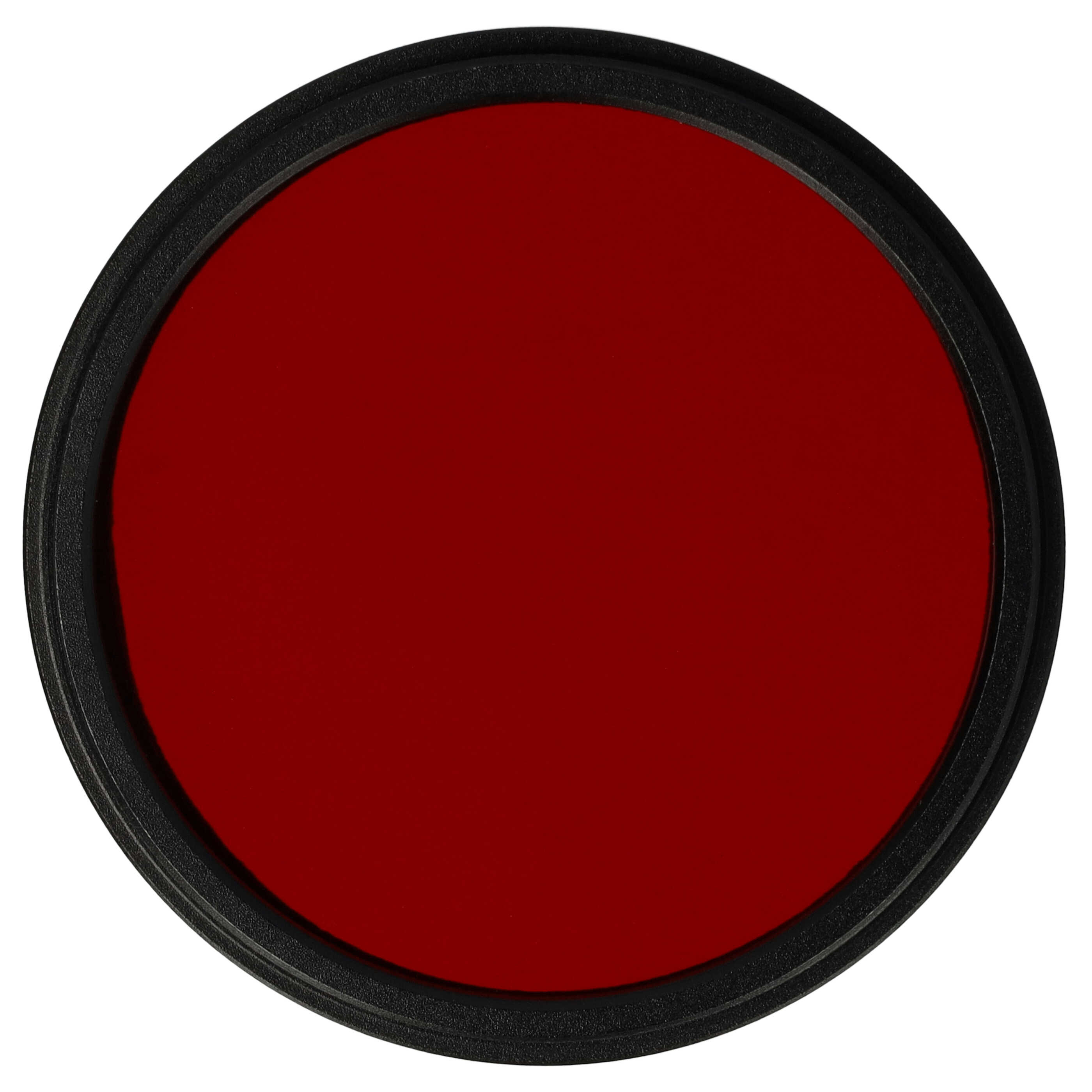 Filtr fotograficzny na obiektywy z gwintem 49 mm - filtr czerwony