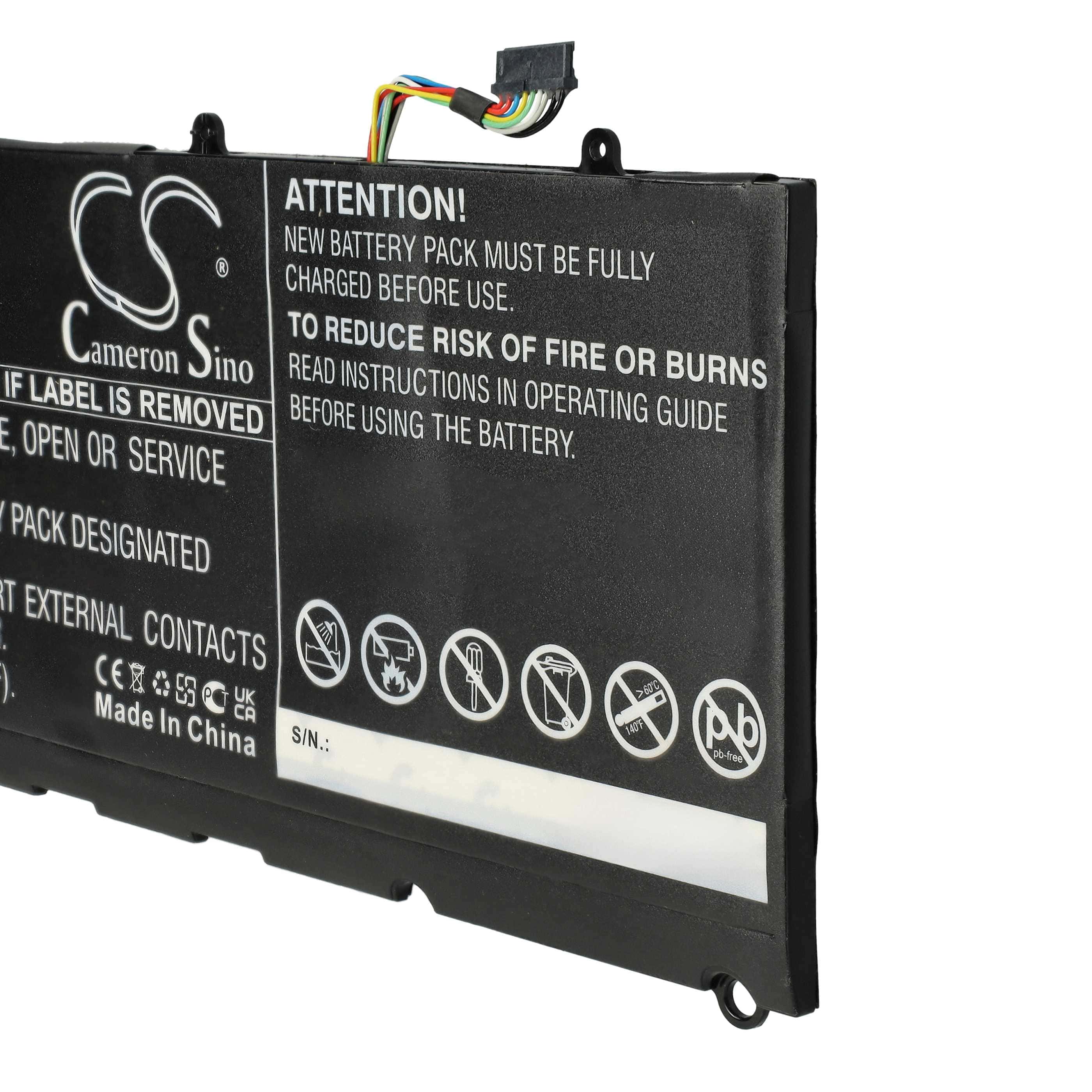 Akumulator do laptopa zamiennik Dell CN-0N7T6, 90V7W, 5K9CP, JD25G, DIN02, 0N7T6, 0DRRP - 7300 mAh 7,4 V LiPo