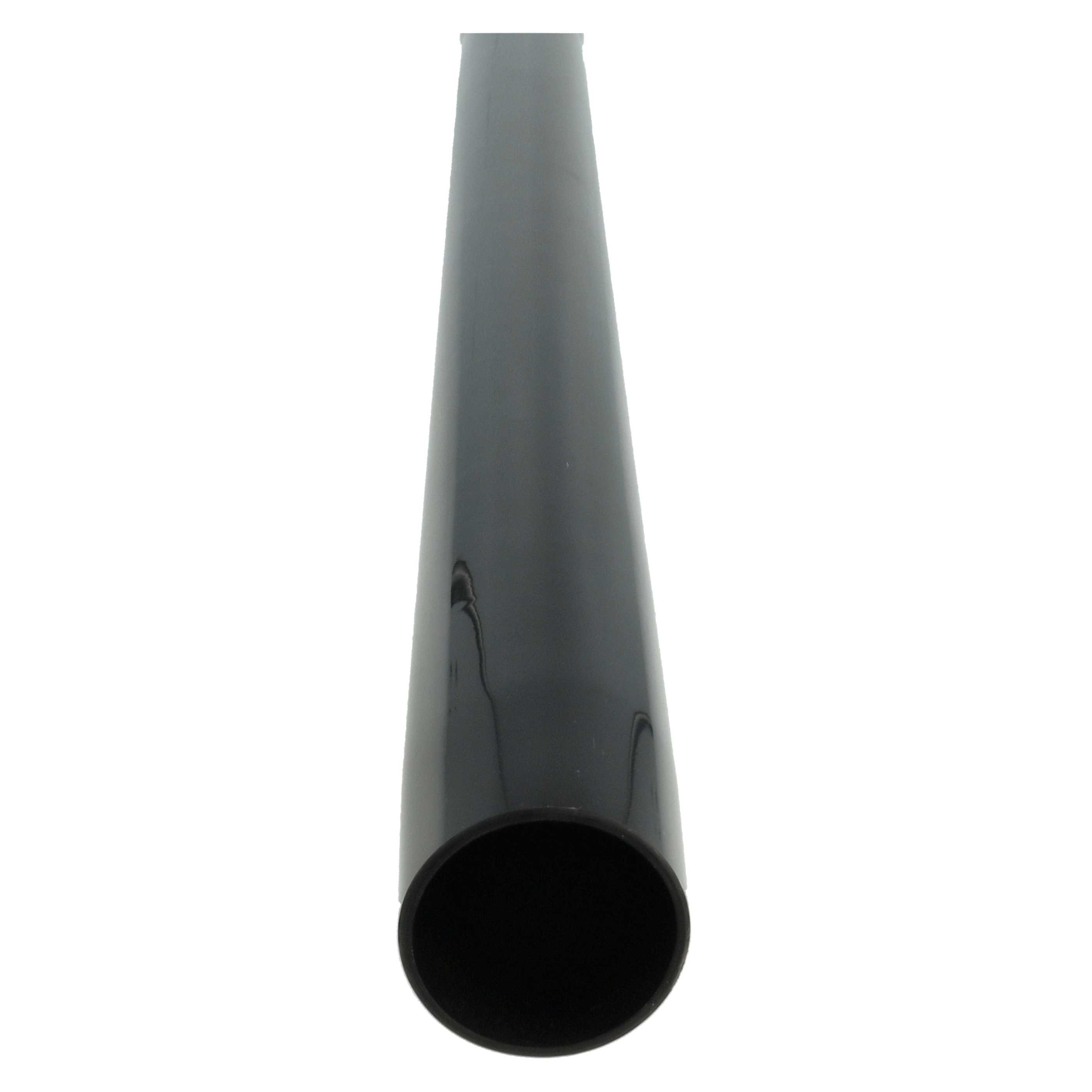 2x Tube replaces Bosch 2 609 256 F27 for Bosch Vacuum Cleaner etc. - 50cm, black