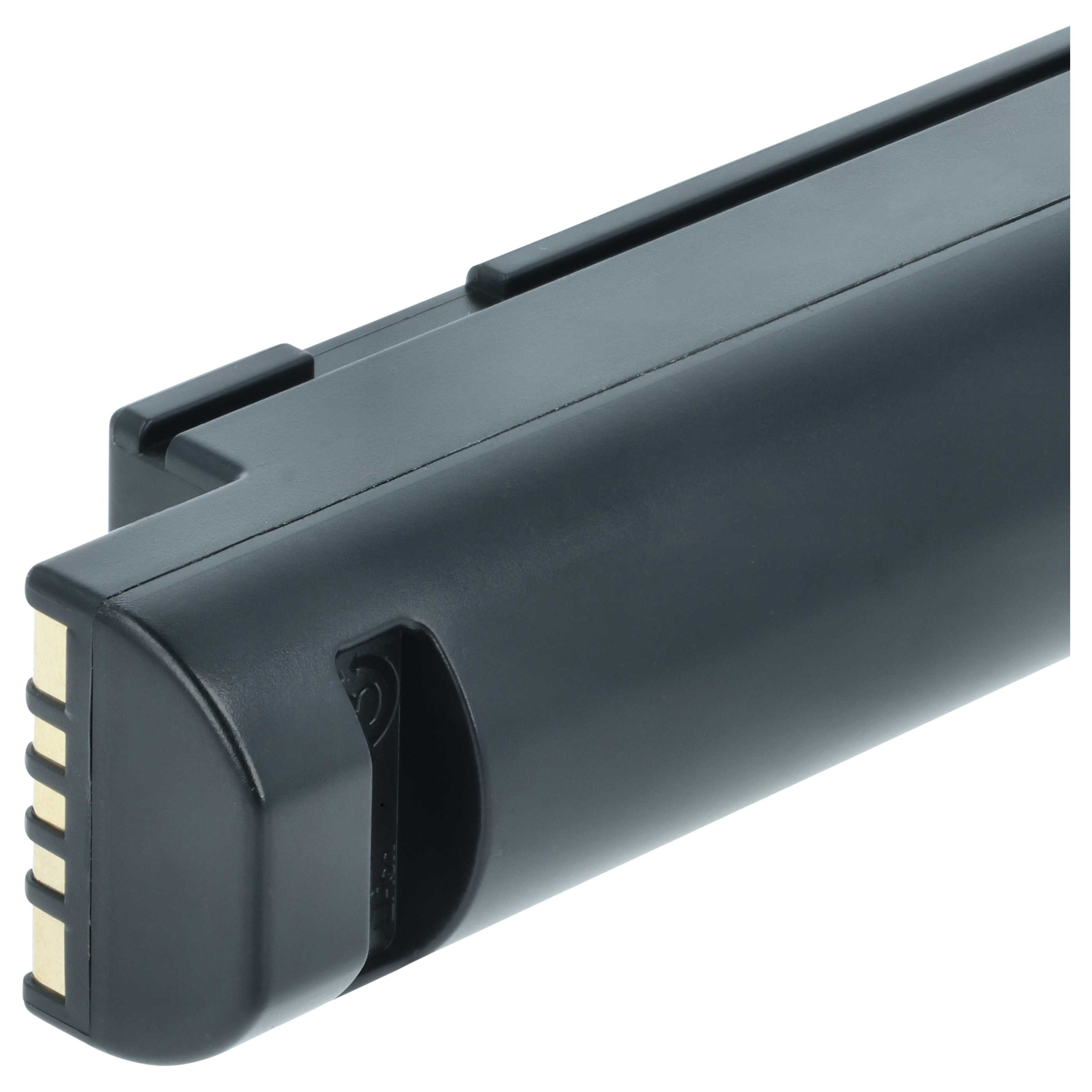 2x Akku als Ersatz für Zebra BTRY-36IAB0E-00, 82-166537-01 für Zebra Barcodescanner - 2200mAh 3,7V Li-Ion